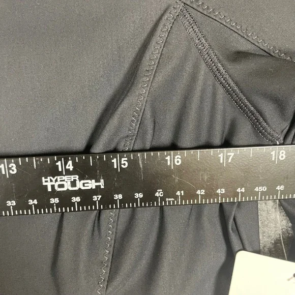 New Athleta Pacifica II Coverup Hooded Long Sleeve Black Sun Protection Size S - Picture 9 of 11